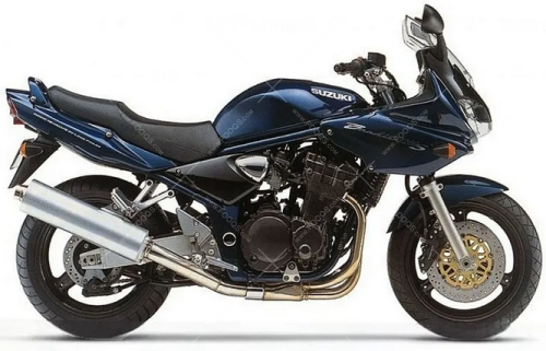 Suzuki GSF 1200S Bandit 2001 dark blue Y7H fooqs stickers decals aufkleber naklejki adhesivos autocollants original nalepky