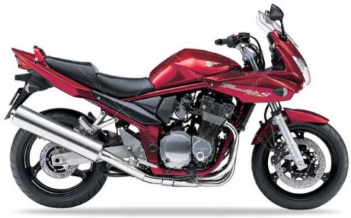 Suzuki GSF 1200S Bandit 2006 red YHL fooqs naklejki stickers oem decals aufkleber adesivi adhesivos autocollants aftermarket naljepnice стікери