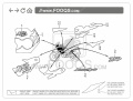 Honda XRV 750 Africa Twin  1999 fooqs naklejki stickers aufkleber oem XRV750 africatwin retro 2