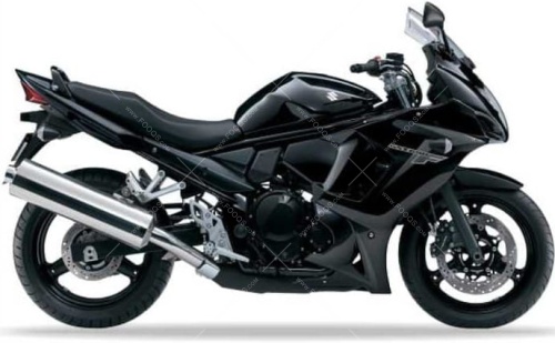 Suzuki Gsx 650F 2011 2012 black YAY motorstickers adesivi autocollants pegatinas oem naklejki Fooq