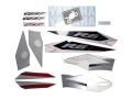 Yamaha YZF R6 2003 red RJ05 fooqs naklejki stickers decals aufkleber oem 摩托車貼紙 nalepke na moto etiketler