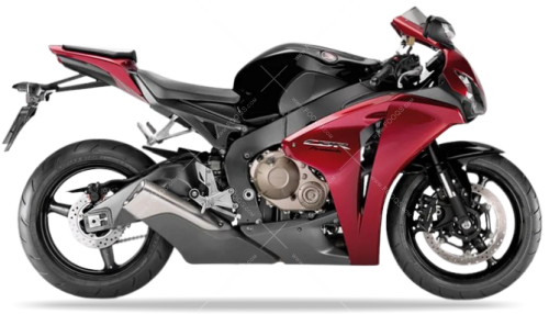 Honda CBR 1000RR Fireblade 2008 Red Black NHB01R fooqs naklejki stickers decals aufkleber oem paint parts autocollants
