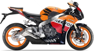 Honda CBR 1000 RR 2011 Fireblade Repsol orange YR250 naklejki