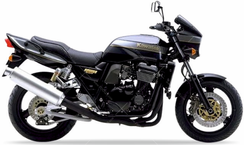 Kawasaki ZRX 1100 2000 ebony gray motor stickers oem parts oryginal aufkleber autocollants adesivi nalepky tal mutur naklejki