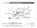 Honda CB 1300S 2010 black NHB01EB fooqs stickers naklejki aufkleber lipdukai motosiklet çıkartmalar