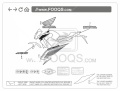 Honda CB 650 F 2014 2015 fooqs naklejki stickers decals aufkleber oem shop pegatinas original