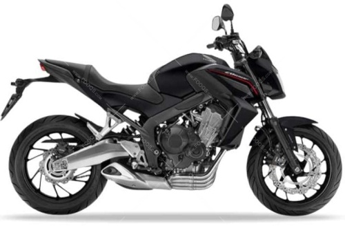 Honda CB 650 F 2014 2015 black matt NH436 fooqs stickers aufkleber naklejki autocollants adesivi nalepky motorstickers oem decals