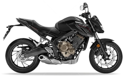 Honda CB 650 F 2017 2018 Black NH436 etiketler parts naklejki stickeren oem motorcycle