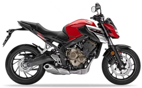 Honda CB 650 F 2018 red R381 matricák oem stickeren parts naklejki αυτοκόλλητο