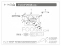 Honda VFR 1200F 2010 2015 fooqs naklejki stickers decals aufkleber oem наклейки