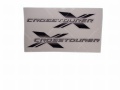 Honda vfr 1200 x crosstourer 2012 2014 white fooqs naklejki motor stickers oem parts nalepke za motorna kolesa adesivo