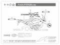 Honda VFR 1200 X Crosstourer 2014 fooqs naklejki stickers decals aufkleber oem motorcycle