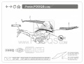 HONDA VFR 1200 X CROSSTOURER 2016 2018 fooqs naklejki stickers decals aufkleber oem parts