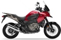 Honda VFR 1200 X Crosstourer 2017 2018 red R342 fooqs naklejki stickers decals aufkleber oem