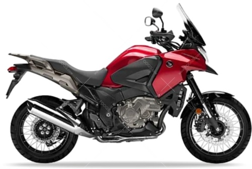 Honda VFR 1200 X Crosstourer 2017 2018 red R342 fooqs naklejki stickers decals aufkleber oem