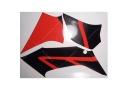 Honda CBR 125 R 2004 red R263B pegatinas fooqs stickers aufkleber naklejki autocollants adesivi nalepky motorstickers