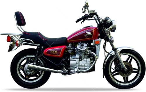 Honda CX 500 C 1981 red R107CU fooqs stickers aufkleber naklejki autocollants adesivi nalepky motorstickers