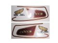 Honda CX 500 C 1981 red R107CU nalepky fooqs stickers aufkleber naklejki autocollants adesivi nalepky motorstickers