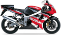Suzuki GSX R 1000 2002 Red Y7M Black Y7L fooqs naklejki stickers decals aufkleber adesivi adesivo autocollants