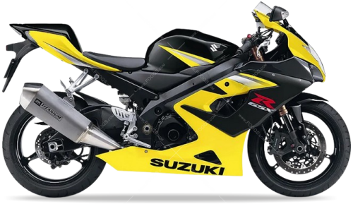 Suzuki GSX R 1000 2005 Black 019 Pearl Yellow YEC fooqs naklejki stickers decals aufkleber adesivi adesivo autocollants
