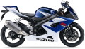 Suzuki GSX R 1000 2005 Blue 1LF White YBD fooqs naklejki stickers decals aufkleber adesivi adesivo autocollants