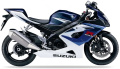 Suzuki GSX R 1000 2006 Blue 1LF White YBD fooqs naklejki stickers decals aufkleber adesivi adesivo autocollants