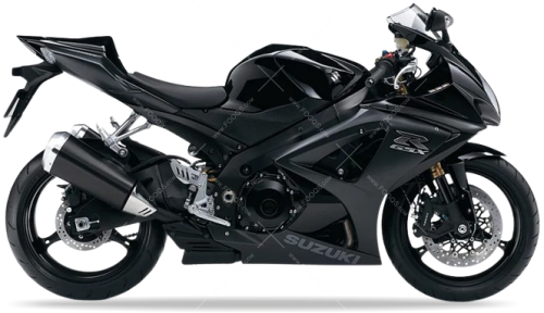 Suzuki GSX R 1000 2008 Black 019 fooqs naklejki stickers decals aufkleber adesivi adesivo autocollants