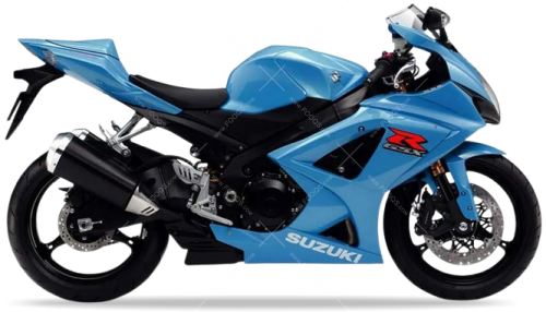 Suzuki GSX R 1000 2008 Blue YRC fooqs naklejki stickers decals aufkleber adesivi adesivo autocollants