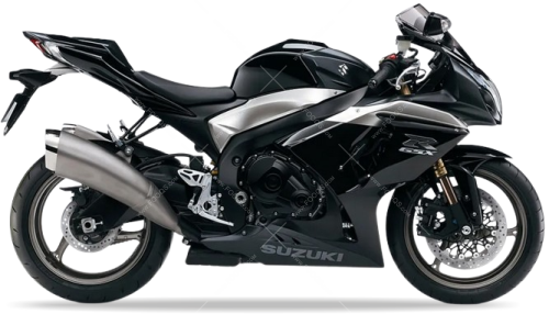 Suzuki GSX R 1000 2009 Black 019 Mat Black No.2 YKV fooqs naklejki stickers decals aufkleber adesivi adesivo autocollants