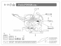 Suzuki GSX R 1000 2009 fooqs naklejki stickers decals aufkleber adesivi adesivo autocollants