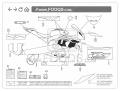 Suzuki GSX R 1000 2016 Blue YSF fooqs naklejki stickers decals aufkleber adesivi adesivo oem