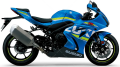Suzuki GSX R 1000 2017 Blue YSF fooqs naklejki stickers decals aufkleber adesivi adesivo autocollants