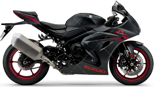 Suzuki GSX R 1000 2017 Mat Black YKV Black YVB fooqs naklejki stickers decals aufkleber adesivi adesivo autocollants