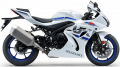 Suzuki GSX R 1000 2018 White YWW fooqs naklejki stickers decals aufkleber adesivi adesivo autocollants