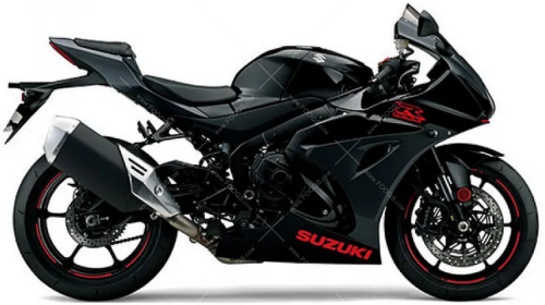 Suzuki GSX R 1000 2019 Mat Black YKV fooqs naklejki stickers decals aufkleber adesivi adesivo autocollants