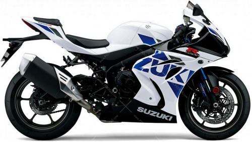 Suzuki GSX R 1000R 2019 2020 White YWW fooqs naklejki stickers decals aufkleber adesivi adesivo autocollants