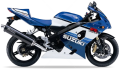 Suzuki GSX R 600 2005 Blue YBB 20th Anniversary fooqs naklejki stickers decals aufkleber adesivi adesivo autocollants