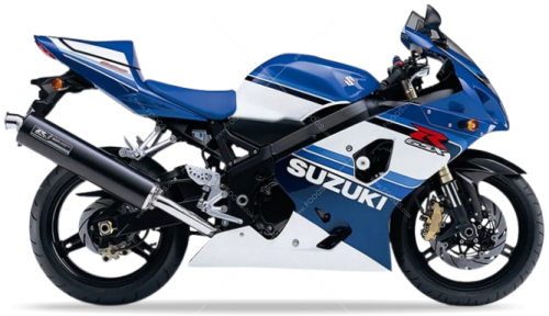 Suzuki GSX R 600 2005 Blue YBB 20th Anniversary fooqs naklejki stickers decals aufkleber adesivi adesivo autocollants