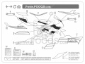 Suzuki GSX R 600 2005 Blue YBB 20th Anniversary fooqs naklejki stickers decals aufkleber adesivi adesivo oem