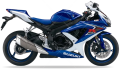 Suzuki GSX R 600 2008 Blue YKY White YBD fooqs naklejki stickers decals aufkleber adesivi adesivo autocollants