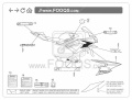 Suzuki GSX R 600 2008 Orange YME Silver YMD fooqs naklejki stickers decals aufkleber adesivi adesivo oem