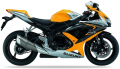 Suzuki GSX R 600 2008 Yellow YMF Silver YMD fooqs naklejki stickers decals aufkleber adesivi adesivo autocollants