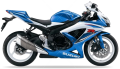 Suzuki GSX R 600 2009 Blue YSF White YBD fooqs naklejki stickers decals aufkleber adesivi adesivo autocollants