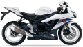 Suzuki GSX R 600 2010 White YBD Mat Blue YUA fooqs naklejki stickers decals aufkleber adesivi adesivo autocollants