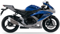 Suzuki GSX R 600 2010 Blue YKY Mat Grey Y4P fooqs naklejki stickers decals aufkleber adesivi adesivo autocollants