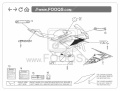 Suzuki GSX R 600 2010 Blue YKY Mat Grey Y4P fooqs naklejki stickers decals aufkleber adesivi adesivo oem