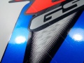 Suzuki Gsxr 600 2014 blue white fooqs naklejki stickers decals aufkleber oem стикери за мотори