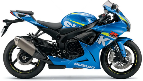 Suzuki GSX R 600 2015 Blue YSF fooqs naklejki stickers decals aufkleber adesivi adesivo autocollants