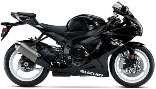 Suzuki GSX R 600 2019 Black YVB fooqs naklejki stickers decals aufkleber adesivi adesivo autocollants