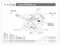 Suzuki GSX R 600 2020 White YWW fooqs naklejki stickers decals aufkleber adesivi adesivo oem